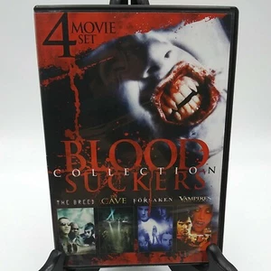 BLOOD SUCKERS COLLECTION DVD 4 Movies Breed, Cave , Vampires , Forsaken horror - Picture 1 of 9