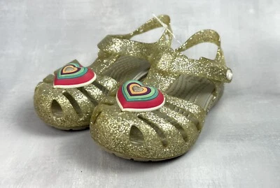 Crocs Toddler Girls Isabella Charm Casual Stylish Sanda size 6 0184 - Image 1 of 4