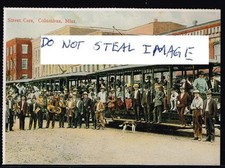 Columbus Postcard (Read Description) 1906 Opening For First St Electric Trolley