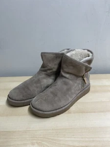 UGG Australia Kip Stiefeletten Boot Grau 1019631 Gold Side Zip Gr. UK 4,5 (S95 - Bild 1 von 7