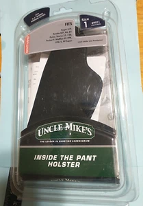 UNCLE MIKE'S INSIDE THE PANT HOLSTER SIZE 1 MED AUTOS 3-4" BARRELS RH #89011 mm - Picture 1 of 14
