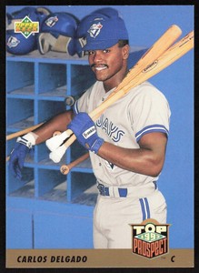 1993 Upper Deck #425 Carlos Delgado Toronto Blue Jays