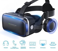 Newest!!3D VR Headset Virtual Reality Glasses SHINECON Movie VR Game Glasses 