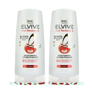 Loreal Elvive Full Restore 5 Repairing Conditioner With Keratin for Damaged Hair - Picture 1 of 3