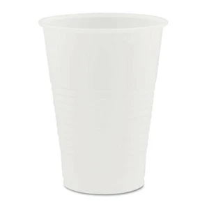Dart Y7PK 7 oz. High-Impact Polystyrene Cold Cups - Translucent (100/PK) New - Picture 1 of 3