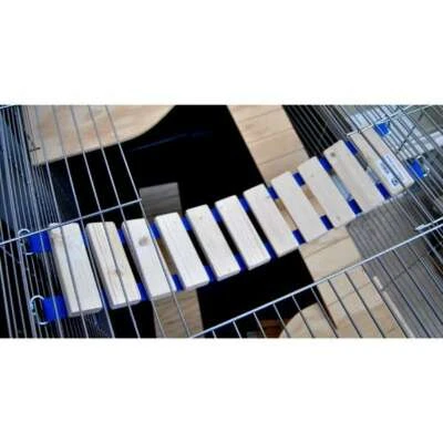 OLLESCH Hängebrücke für Nager 50 x 15 cm Nager Kleintiere Brücke Hamster Maus