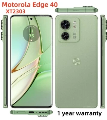 Motorola Edge 40  XT2303 128GB +8GB 5G Unlocked Android Smartphone New Sealed - Image 1 of 4