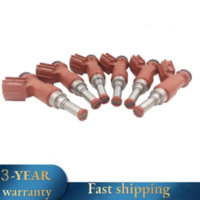 6 x Fuel Injectors FJ763 For 05-2015 Toyota Sienna Avalon Camry RAV4 Venza 3.5L - Изображение 1 из 4