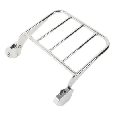 Chrome Luggage Rack Fit For Harley Touring Road King Electra Street Glide 97-08 - Image 1 of 4