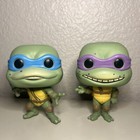 Funko Pop! Teenage Mutant Ninja Turtles Lot DONATELLO #1133 LEONARDO #1134 Loose