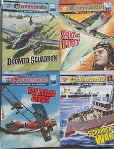 Commando Books x4 - Picture 1 of 6