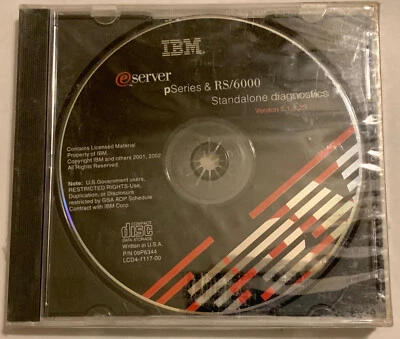 IBM pSeries & RS/6000 Standalone Diagnostics Sealed  * New * - Image 1 of 4