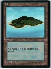 Island (B) | MtG Magic Fourth Edition FBB Foreign Black Border | Spanish | NM