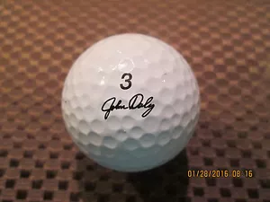LOGOTIPO BOLA DE GOLF-JOHN DALY FIRMA BALL #3 DUNLOP... ANTIGUO... - Imagen 1 de 2