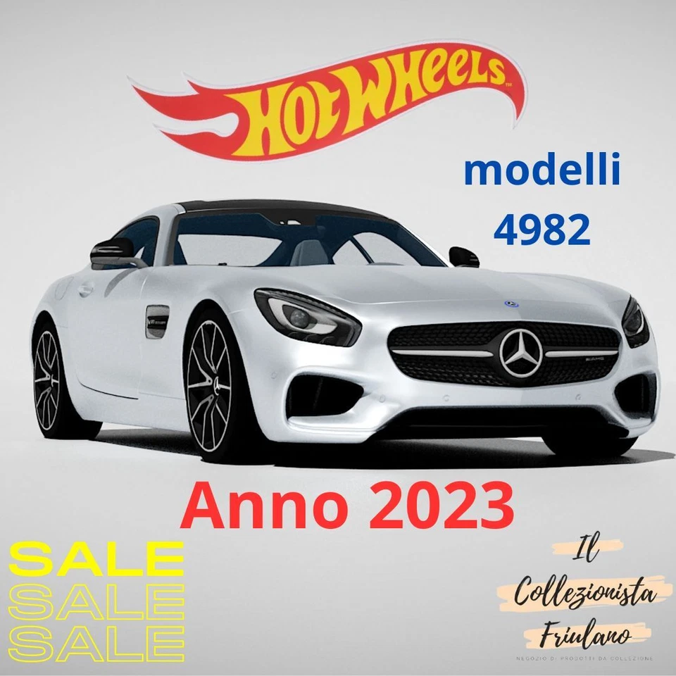 Hot Wheels Mattel 2023 Singola Imballo 4982 da Collezione - Immagine 1 di 1