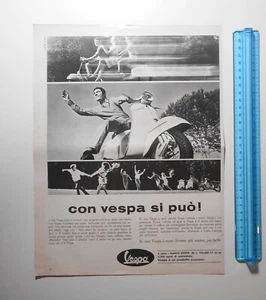 PUBBLICITÀ ADVERTISING WERBUNG ITALIAN CLIPPING 1967 VESPA PIAGGIO - Picture 1 of 1