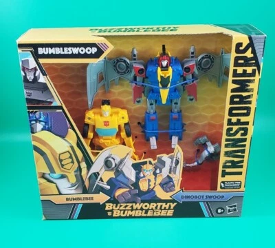 TRANSFORMERS Buzzworthy Bumblebee Dinobot Swoop Bumbleswoop - Image 1 of 4