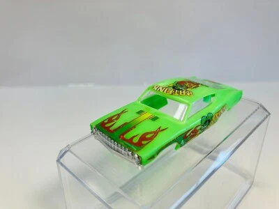 DASH MOTORSPORT FORD TORINO CARROCERÍA "RAT FINK" VERDE uso en Aurora, AFX T-JET Foto 1 de 4