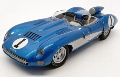 AutoArt 1/18 71051- 1957 CHEVROLET CORVETTE SS - Blue - Image 1 of 4