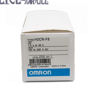 Original OMRON PLC Twin Timer H3CR-F8 H3CRF8 100-240V AC NEW IN BOX - Image 1 of 4