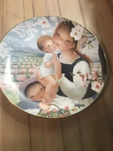 Spring Blossoms Schmid Juan Ferrandiz Porcelain Plate Limited edition - Picture 1 of 6