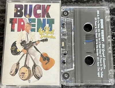 Buck Trent - Old Gospel Favorites [Audio Cassette Tape] Self-Released USA RARE - Image 1 of 3