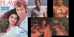PLAYGIRL 8-82 HAIRY JAMES COWBOYS REPUBLICANS BOSTWICK BRIEFS AUGUST 1982 WARM - Imagen 1 de 2