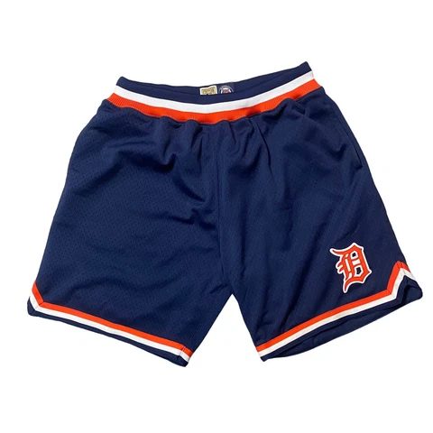 Vintage Detroit Tigers Mitchell & Ness Baseball Shorts Adult Size Large Cover