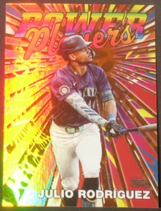 Julio Rodriguez 2025 Topps Power Players Orange Parallel #PP15 (03/25) Mariners - Picture 1 of 2