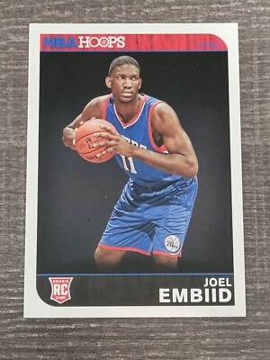 2014-15 Panini Hoops Joel Embiid Rookie #263 RC Philadelphia 76ers - Image 1 of 4
