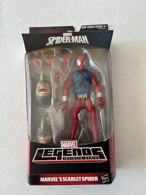 Figura Araña Escarlata Marvel Legends / Ben Reilly / Rhino BAF / Serie Infinita Foto 1 de 4