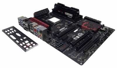 MSI A88X-G45 Gaming Motherboard | AMD A6-6400K @ 3.9GHz | 16GB DDR3 | I/O Shield - Image 1 of 4