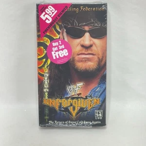 WWF Unforgiven 2000 The Return Of Stone Cold Steve Austin VHS - Foto 1 di 3