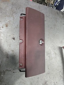 1979 80 81 82 83 Datsun 280zx Red Glove Box Lid Door Assembly - Picture 1 of 8