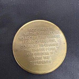 Alaska Token Coin Souvenir Medal Serenity Pray Reverse Medallion - Picture 1 of 3