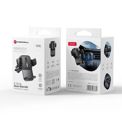 Forcell Supporto Auto Clip Guardianav Air Vent Per Zte Blade A31 Lite Plus A51 - Immagine 1 di 4