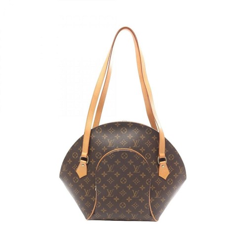 LOUIS VUITTON（LV） Borsa a tracolla Louis Vuitton Ellipse Shopping Monogram rivestita in PVC tela pelle con