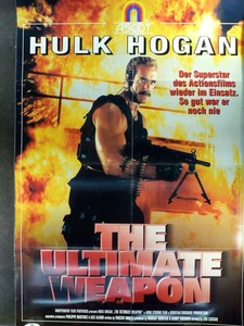 The Ultimate Weapon - Hulk Hogan - Videoposter A1 84x60cm gefaltet (R) - Picture 1 of 1