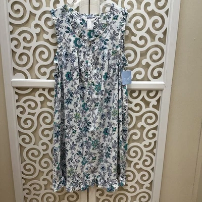 NWT Adonna Women's Sleepwear Nightgown Size S 100% Cotton - Image 1 of 4
