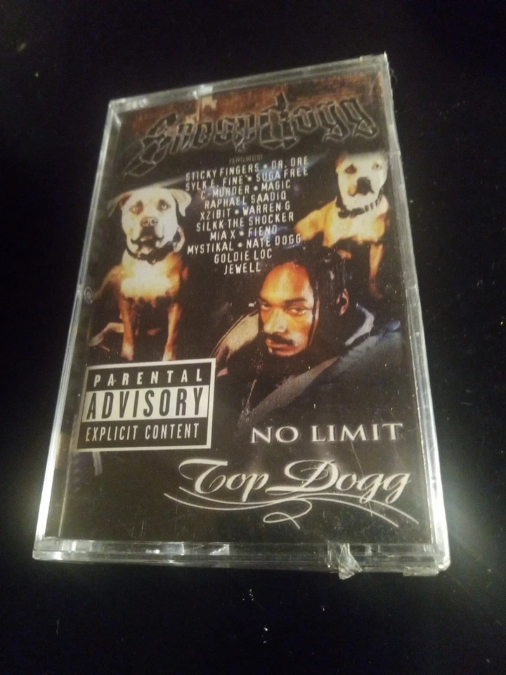 Snoop Dogg – No Limit Top Dogg 1999 No Limit/Priority New Sealed Cassette Tape  - Image 1 of 4
