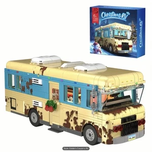 Cousin Eddie’s Christmas RV – Classy as a Clip-On Tie! Building Block Set 535 pc - Picture 1 of 4