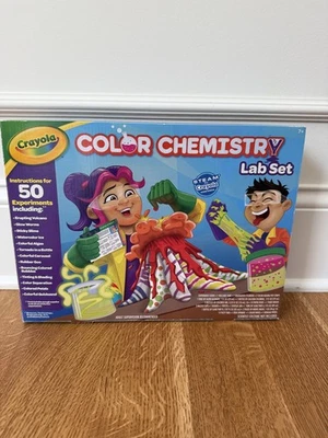 Crayola Color Chemistry Lab Set 50 Experimentos STEM Juguete Edades 7+ Nuevo En Caja Foto 1 de 2