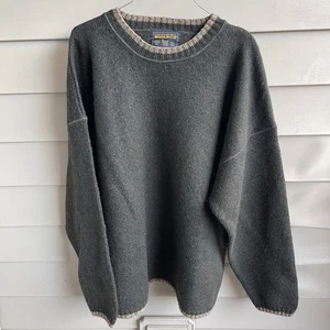 Vintage John Rich And Bros Woolrich Mens Wool Blend Sweater Size XXL 2XL Green - Picture 1 of 8