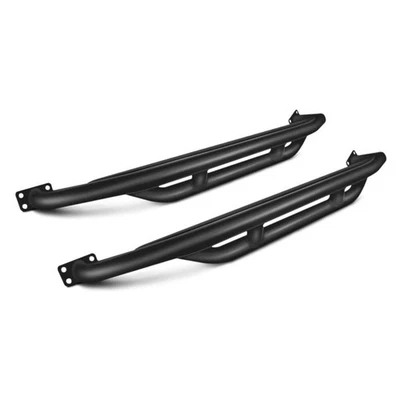 Rugged Ridge RRC Black Straight Hoop Side Armor Guards for 87-06 Wrangler TJ/YJ - Imagem 1 de 4