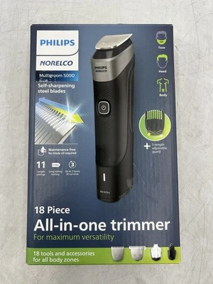 Philips Norelco Multigroom Series 5000 Kit de aseo y recortadora para hombre MG5910/49  Foto 1 de 4