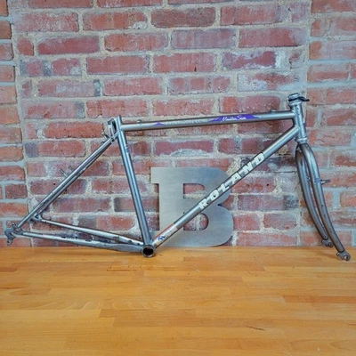 Roland Packsaddle Comp 26" Wheel MTB Frameset 18" 100/135mm CrMo XC Frame   k21 - Image 1 of 4
