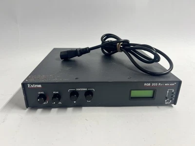 Extron RGB 203 Rxi Universal Interface with ADSP and Power Cable (A) Used - Image 1 of 4
