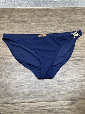 NWOT Tory Burch Navy Blue Bikini Bottom Woman's Size Small KG JD - Image 1 of 4
