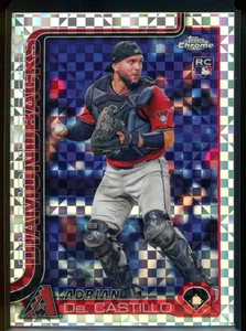 2025 Topps Chrome Adrian Del Castillo X-Fractors Arizona Diamondbacks #240 - Bild 1 von 2