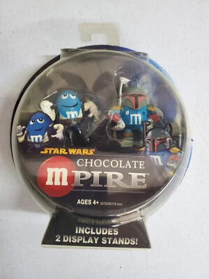 Star Wars Chocolate Mpre Han Solo & Boba Fett M&M's Nuevo en Paquete 2005 Foto 1 de 2
